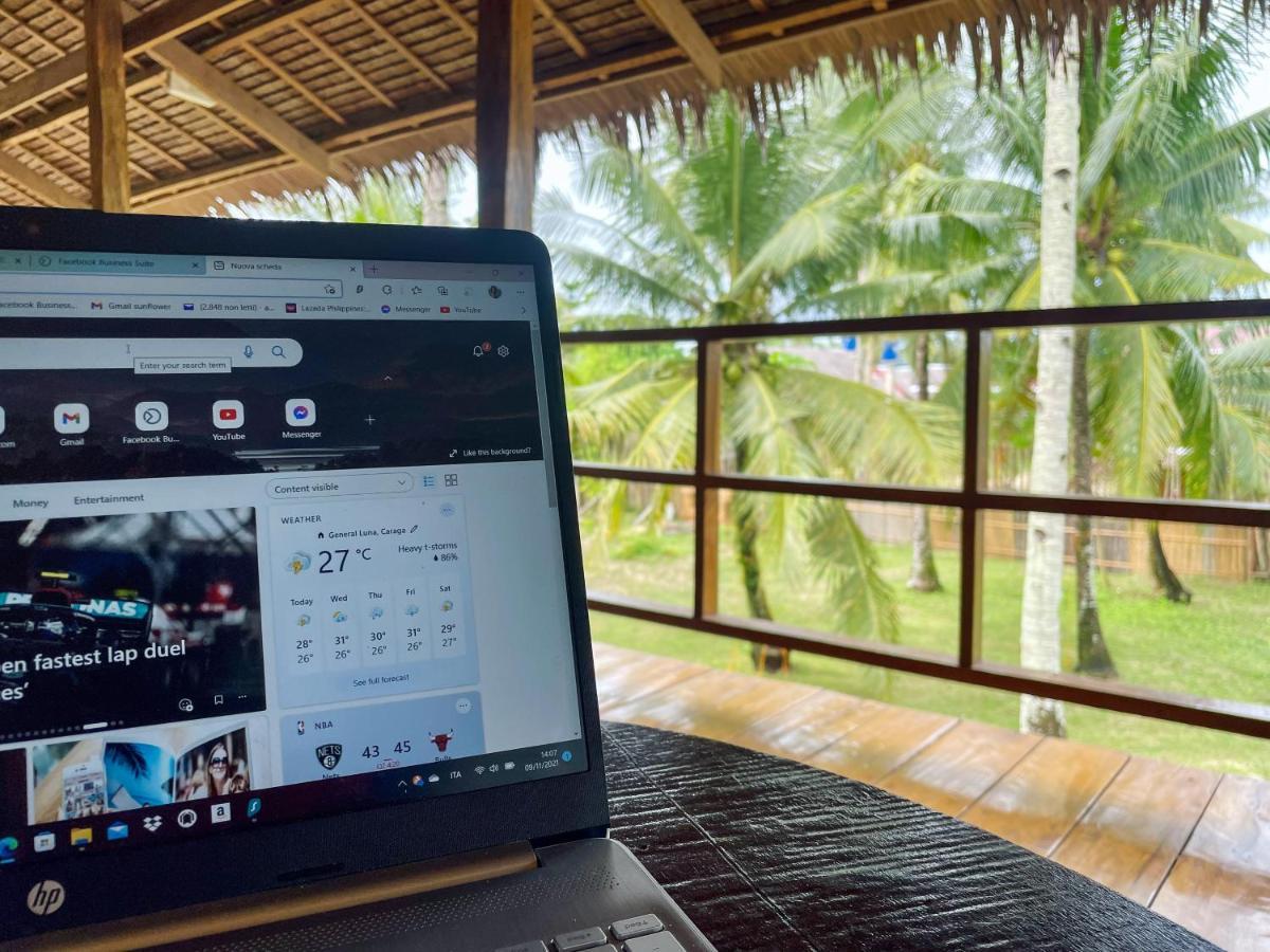 Siargao Sunflower Suites General Luna  Eksteriør billede
